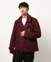VIBGYOR Select/ ウールブレンド メルトンショートピーコート