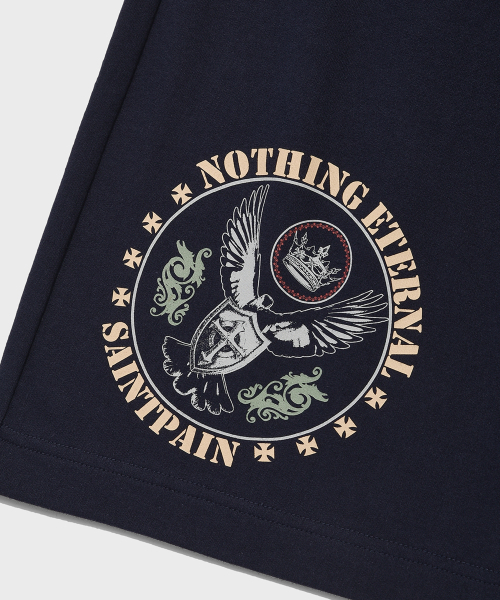 SAINTPAIN(セイントペイン)の「SPピジョン スウェットショーツ ネイビー(スウェットパンツ・メンズ・その他・MEDIUM/LARGE)」の6枚目の写真