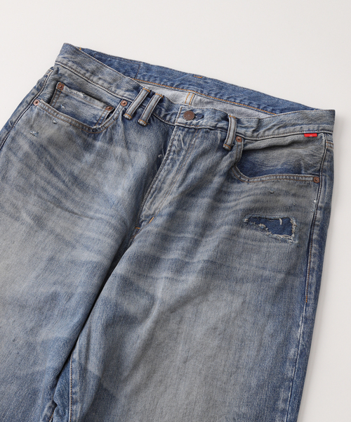 Anachronorm(アナクロノーム)の「ANACHRONORM / アナクロノーム SMU REMAKED WIDE TAPERED 5P(デニムパンツ・メンズ・コバルトブルー・X-LARGE/LARGE/MEDIUM/SMALL)」の3枚目の写真
