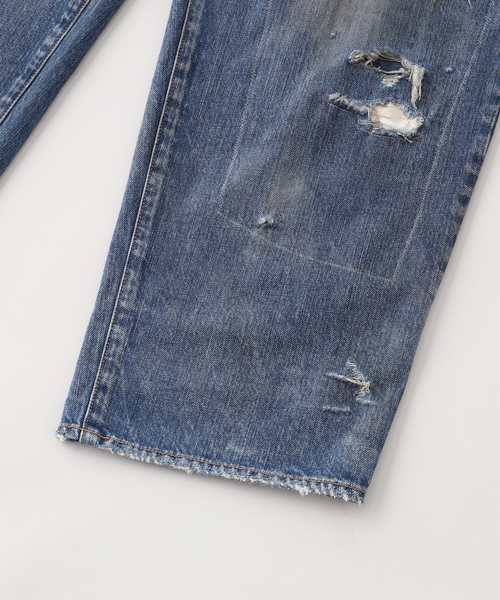 Anachronorm(アナクロノーム)の「ANACHRONORM / アナクロノーム SMU REMAKED WIDE TAPERED 5P(デニムパンツ・メンズ・コバルトブルー・X-LARGE/LARGE/MEDIUM/SMALL)」の4枚目の写真