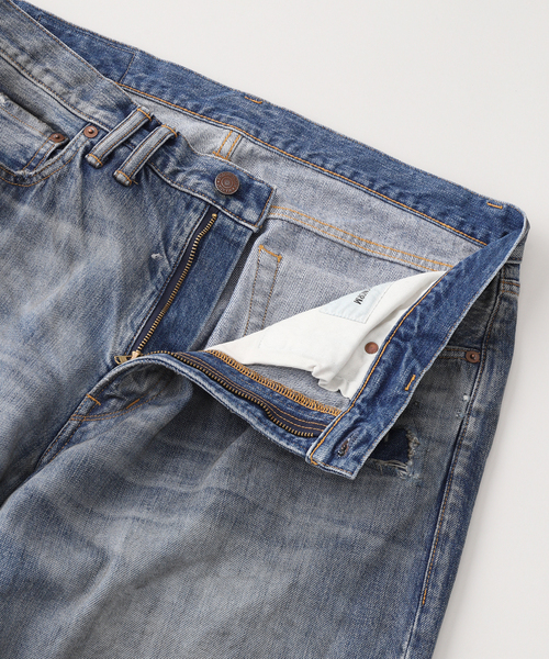 Anachronorm(アナクロノーム)の「ANACHRONORM / アナクロノーム SMU REMAKED WIDE TAPERED 5P(デニムパンツ・メンズ・コバルトブルー・X-LARGE/LARGE/MEDIUM/SMALL)」の5枚目の写真