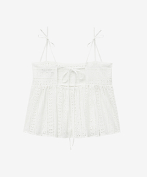 FLORAL LACE BLOUSE_WHITE