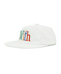 ANGLAN（アングラン）の「With 7-Panel Cap - White（キャップ）」