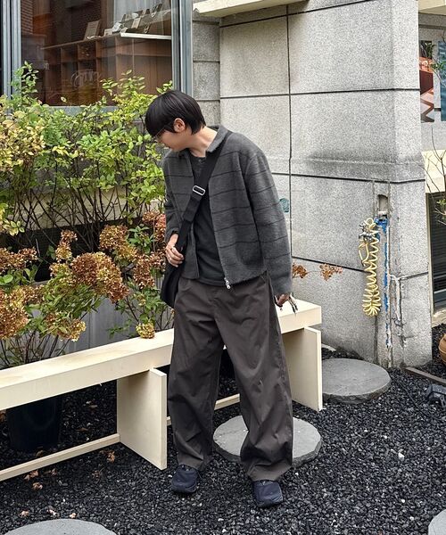 COSTUME O’CLOCK(コスチュームオクロック)の「コットンライクバルーンワンタックスラックス 6 COLOR COOSPT245(スラックス・メンズ・ブラック/ブラウン/グレイッシュベージュ/チャコール/ベージュ/ライトグレー・26/28/30/32/34)」の11枚目の写真