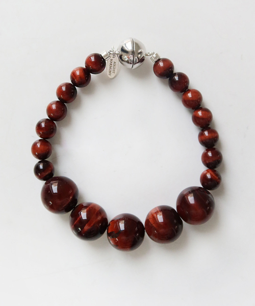 Bubble Gem Bracelet - Red Tiger Eye