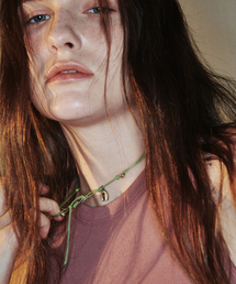 August Harmony（オーガストハーモニー）の「カウガールストリングノートネックレス / グリーン（ネックレス）」