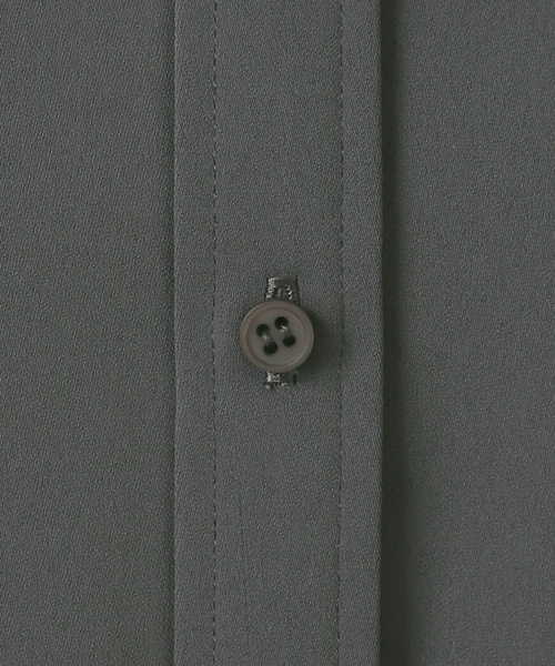 Noble（ノーブル）の「《追加》シーズンカラープレーンシャツ（シャツ/ブラウス・レディース・グリーン/チャコールグレー/ホワイト・FREE）」の18枚目の写真