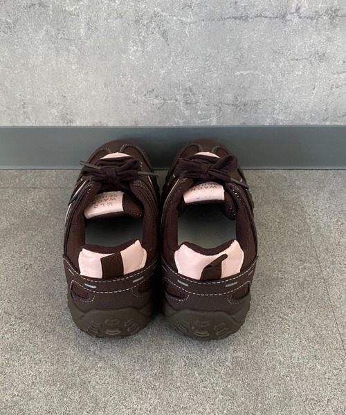 SHEPP（シープ）の「バイカラーシューレース チャンキーソール ダッドスニーカー（スニーカー・レディース・ベージュ/キャメル/ブラウン/イエロー・M/L）」の6枚目の写真