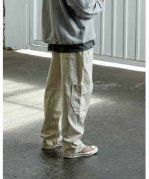 CORNOQ（コルノック）の「STRAIGHT FATIGUE PANTS [IVORY]（その他パンツ）」