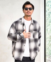 『CavariA/キャバリア』先染めチェックシャツ