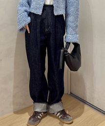 STYLEMIXER | ロールアップタックデニム(デニムパンツ)