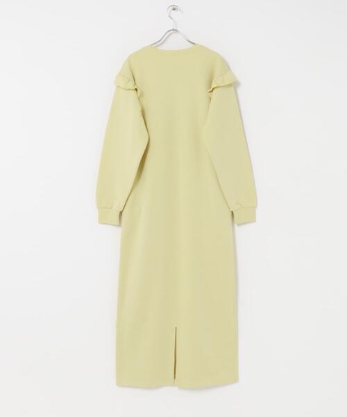 SENSE OF PLACE by URBAN RESEARCH（センスオブプレイスバイアーバンリサーチ）の「フリルカットワンピース（ワンピース・レディース・ブラック/グレー/ベージュ・ONE/S）」の14枚目の写真