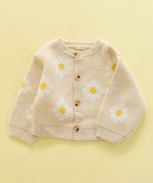 BRANSHES | 【お花シリーズ】ジャガードカーディガン(その他ベビー用品)