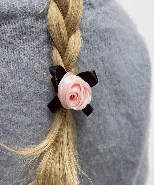 WEGO（ウィゴー）の「WEGO/【2点セット】ローズヘアゴム（ヘアゴム・レディース・その他1・FREE）」の2枚目の写真