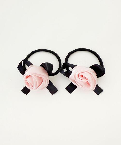 WEGO（ウィゴー）の「WEGO/【2点セット】ローズヘアゴム（ヘアゴム・レディース・その他1・FREE）」の3枚目の写真