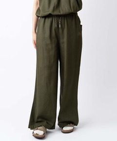 麻レーヨンワイドパンツ