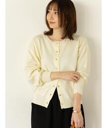 Te chichi TERRASSE | 金釦クルーネックカーディガン(カーディガン/ボレロ)