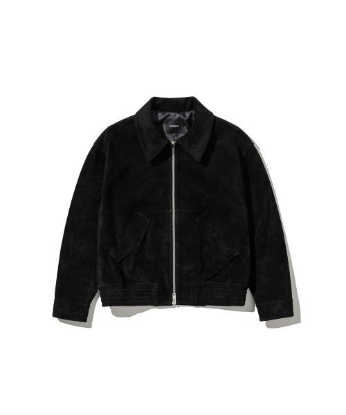 ANDROS(アンドロス)の「Torino Suede Lether Jacket (Black)(ライダースジャケット・メンズ・その他・LARGE)」の2枚目の写真