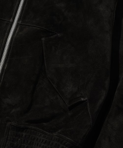 ANDROS(アンドロス)の「Torino Suede Lether Jacket (Black)(ライダースジャケット・メンズ・その他・LARGE)」の5枚目の写真