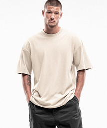 BLACK MAMBA（ブラックマンバ）の「ピグメント半袖Tシャツ（サンドベージュ）（Tシャツ/カットソー）」