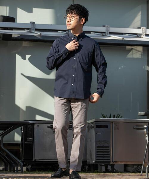 URBAN RESEARCH ROSSO MEN（アーバンリサーチロッソメン）の「『イージーケア』ハイパフォーマンス快適BDシャツ（シャツ/ブラウス・メンズ・ホワイト/ネイビー/ライトブルー・X-LARGE/MEDIUM/SMALL/LARGE）」の21枚目の写真