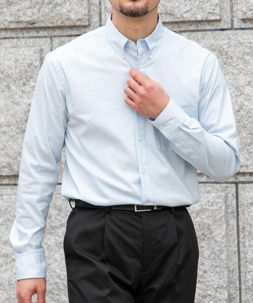 URBAN RESEARCH ROSSO MEN（アーバンリサーチロッソメン）の「『イージーケア』ハイパフォーマンス快適BDシャツ（シャツ/ブラウス・メンズ・ホワイト/ネイビー/ライトブルー・X-LARGE/MEDIUM/SMALL/LARGE）」の17枚目の写真
