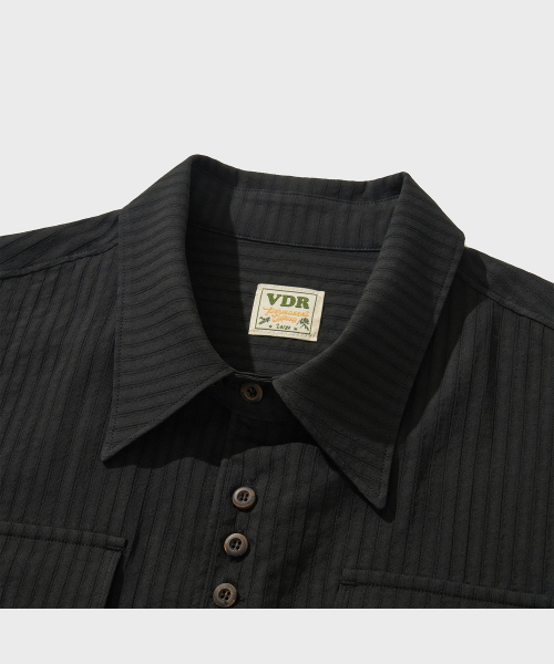 VDR（ブイディアール）の「ROUGHRIDERS SHIRTS [Black]（シャツ/ブラウス・メンズ・その他・M/L/XL）」の3枚目の写真