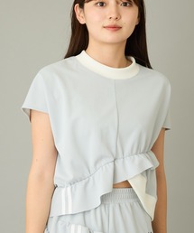 mien（ミアン）の「【mien】クロップデザインジャージーTee（Tシャツ/カットソー）」