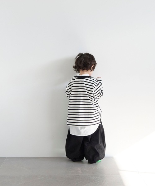 LOWRYS FARM（ローリーズファーム）の「ベーシックシャツＬＳ　 638859（シャツ/ブラウス・キッズ・ホワイト系その他5/ホワイト系その他・110cm/150cm/140cm/130cm/120cm）」の5枚目の写真