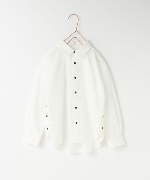 LOWRYS FARM（ローリーズファーム）の「ベーシックシャツＬＳ　 638859（シャツ/ブラウス・キッズ・ホワイト系その他5/ホワイト系その他・110cm/150cm/140cm/130cm/120cm）」の9枚目の写真