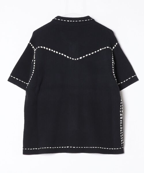 PHINGERIN（フィンガリン）の「PHINGERIN SUMMER PG1 WESTERN SHIRT (PD-261-KN-011)（シャツ/ブラウス・メンズ・ネイビー/ブラック・X-LARGE/LARGE/MEDIUM）」の3枚目の写真