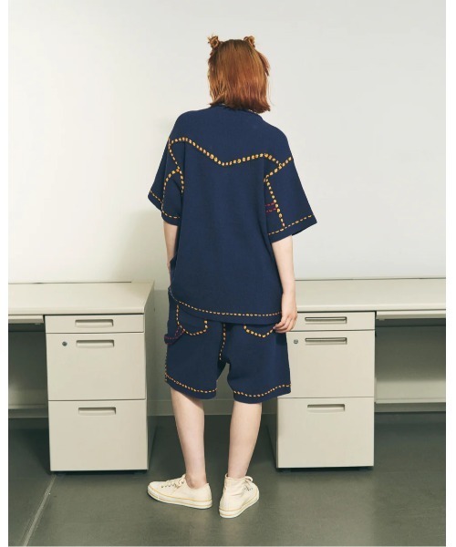 PHINGERIN（フィンガリン）の「PHINGERIN SUMMER PG1 WESTERN SHIRT (PD-261-KN-011)（シャツ/ブラウス・メンズ・ネイビー/ブラック・X-LARGE/LARGE/MEDIUM）」の15枚目の写真