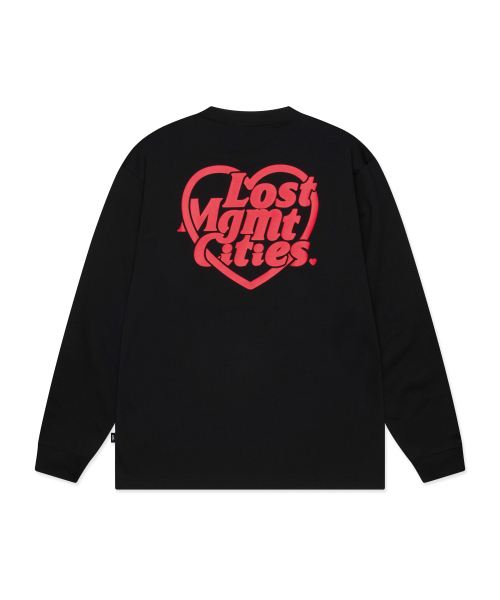 LMCの「HEART GLOBE LONG SLV TEE black(Tシャツ/カットソー・レディース・その他・S/M/L/XL)」の1枚目の写真