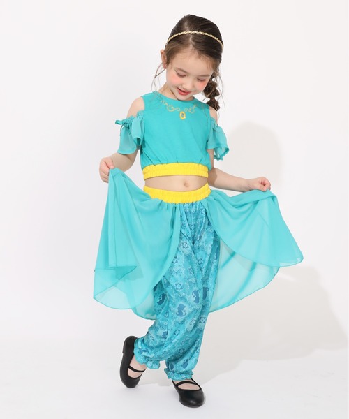 Disney(ディズニー)の「ディズニー なりきるワンピース 1357K(ワンピース・キッズ・ライトイエロー/グリーン/その他22/ライトグリーン系1/その他21/その他9/ブルー/チェリーピンク・110cm/100cm/120cm/90cm/130cm)」の3枚目の写真