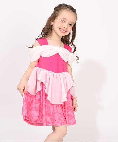 Disney(ディズニー)の「ディズニー なりきるワンピース 1357K(ワンピース・キッズ・ライトイエロー/グリーン/その他22/ライトグリーン系1/その他21/その他9/ブルー/チェリーピンク・110cm/100cm/120cm/90cm/130cm)」の1枚目の写真