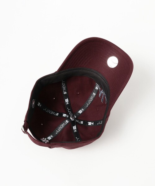 NEW ERA(ニューエラ)の「【別注】NEW ERA / 9TWENTY Slanting Logo Cap(キャップ・メンズ・ワイン/ネイビー・ONE SIZE)」の6枚目の写真