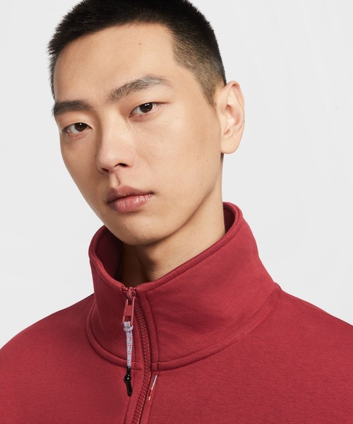 NIKE（ナイキ）の「ナイキ NIKE ナイキ NSW NIKE CNY BB ハーフジップ フリース L/S フーディ GC（スウェット・メンズ・サンドグレー/ボルドー・S/M/L/LL/3L）」の11枚目の写真