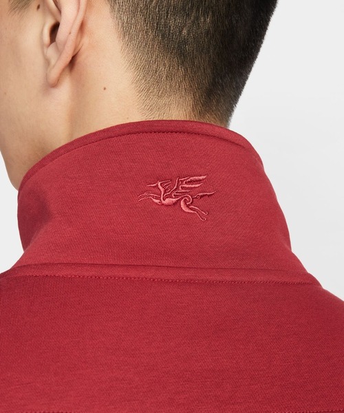 NIKE（ナイキ）の「ナイキ NIKE ナイキ NSW NIKE CNY BB ハーフジップ フリース L/S フーディ GC（スウェット・メンズ・サンドグレー/ボルドー・S/M/L/LL/3L）」の14枚目の写真
