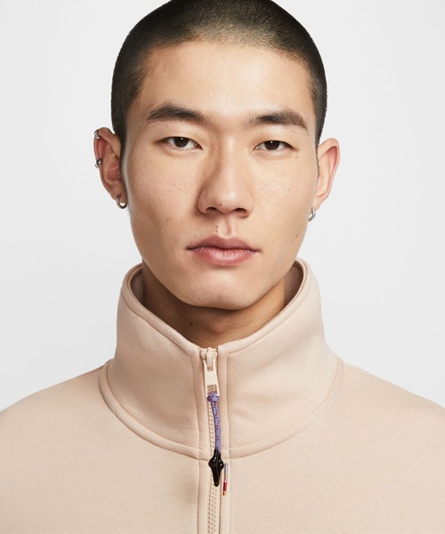 NIKE（ナイキ）の「ナイキ NIKE ナイキ NSW NIKE CNY BB ハーフジップ フリース L/S フーディ GC（スウェット・メンズ・サンドグレー/ボルドー・S/M/L/LL/3L）」の6枚目の写真