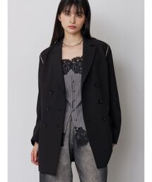 MURUA | ジャケットライクZIPミニワンピース(テーラードジャケット)