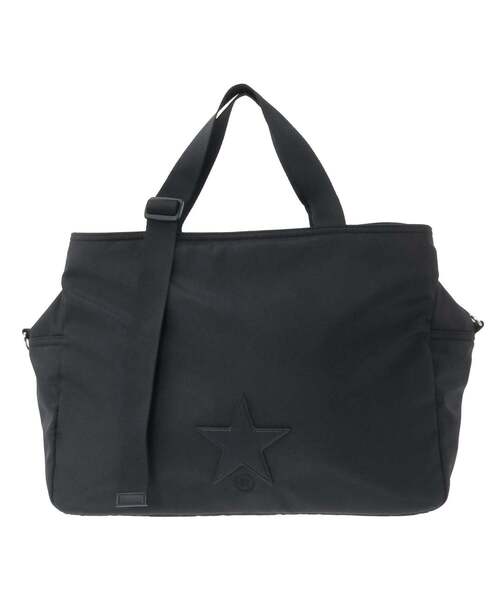 CONVERSE TOKYO(コンバーストウキョウ)の「BIG POCKET NYLON TOTE BAG(トートバッグ・レディース・グレー/ブラウン/ブラック・FREE)」の2枚目の写真