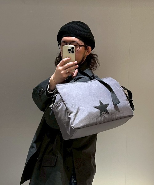 CONVERSE TOKYO(コンバーストウキョウ)の「BIG POCKET NYLON TOTE BAG(トートバッグ・レディース・グレー/ブラウン/ブラック・FREE)」の15枚目の写真