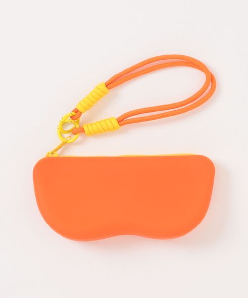 Fun & Daily(ファンアンドデイリー)の「F&D : シリコンカラー メガネ&サングラス ケース(メガネ・レディース・ピンク/ベージュ/ブルーグリーン/イエロー/オレンジ/ブルー・FREE)」の6枚目の写真