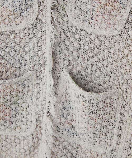 HYSTERIC GLAMOUR(ヒステリックグラマー)の「HYSTERIC GROOVY ジャケット(カーディガン/ボレロ・レディース・ブラック/ベージュ/グリーン・FREE)」の6枚目の写真