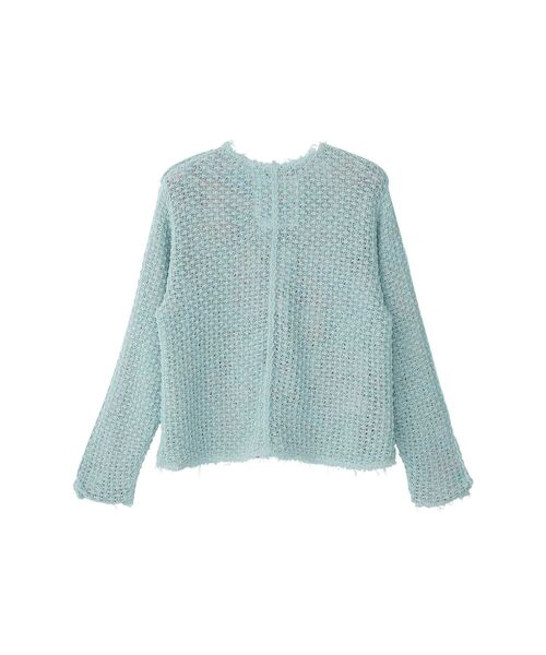 HYSTERIC GLAMOUR(ヒステリックグラマー)の「HYSTERIC GROOVY ジャケット(カーディガン/ボレロ・レディース・ブラック/ベージュ/グリーン・FREE)」の7枚目の写真