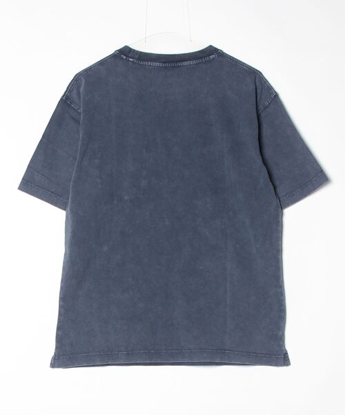 TIGORA(ティゴラ)の「ティゴラ TIGORA ウォッシュコットンTシャツ(Tシャツ/カットソー・メンズ・ダークグレー/ダークブルー・3L/LL/L/M/S)」の10枚目の写真