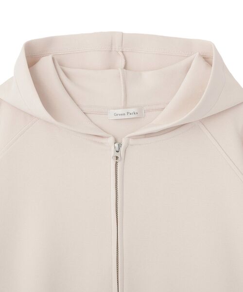 Green　Parks（グリーンパークス）の「Bigサイズパーカー（スウェット・レディース・ホワイト系その他2/チャコールグレー/杢グレー・FREE）」の22枚目の写真