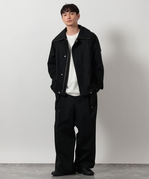 LAKOLE（ラコレ）の「【セットアップ可】3Dタックワイドパンツ / 648032（その他パンツ・メンズ・カーキ/ブラック・LARGE/MEDIUM）」の21枚目の写真