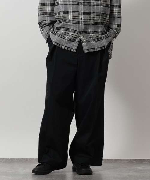 LAKOLE（ラコレ）の「【セットアップ可】3Dタックワイドパンツ / 648032（その他パンツ・メンズ・カーキ/ブラック・LARGE/MEDIUM）」の22枚目の写真