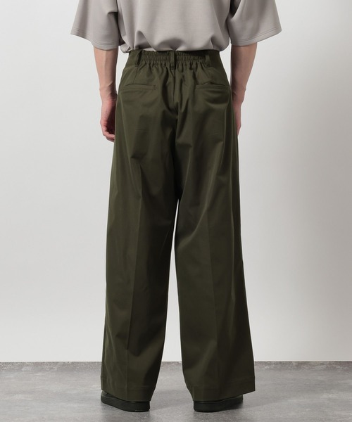 LAKOLE（ラコレ）の「【セットアップ可】3Dタックワイドパンツ / 648032（その他パンツ・メンズ・カーキ/ブラック・LARGE/MEDIUM）」の10枚目の写真